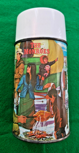 THE MONROES 1967 TV Western Vintage Aladdin Thermos - No Lunchbox