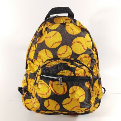 baseball theme backpack