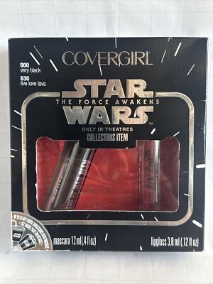 NEW STAR WARS COVERGIRL MAKEUP SET DARK APPRENTICE THE FORCE AWAKENS 2015
