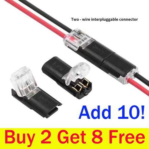 Connection Connector Wire Cable Snap Plug IN Joiners Car Auto Terminal