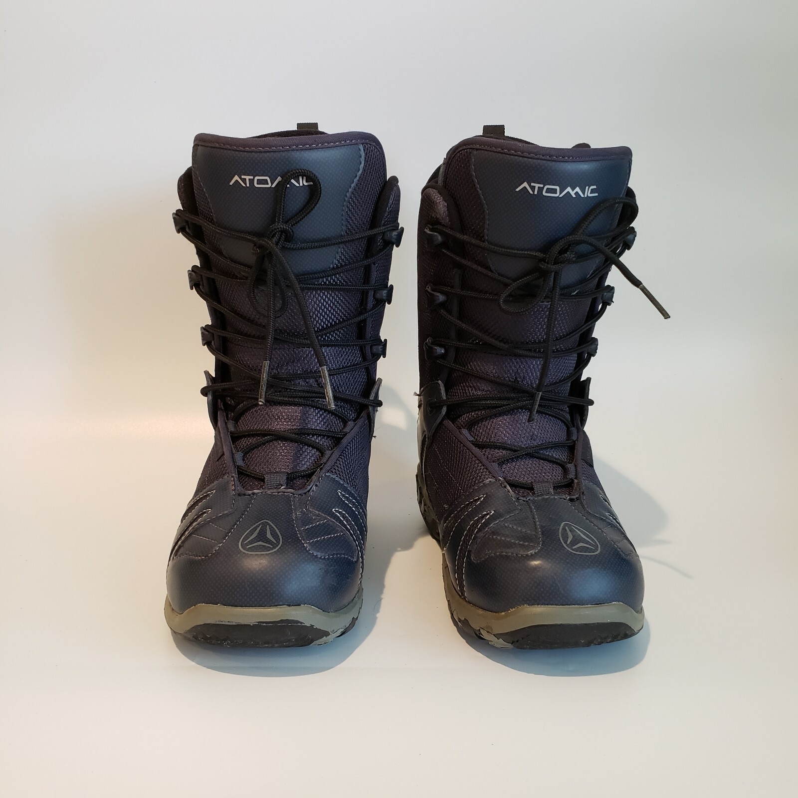 SALOMON Stivali da neve Atomic Deed snowboard stringati blu grigio uomo US 7 EUR 39 EUC!