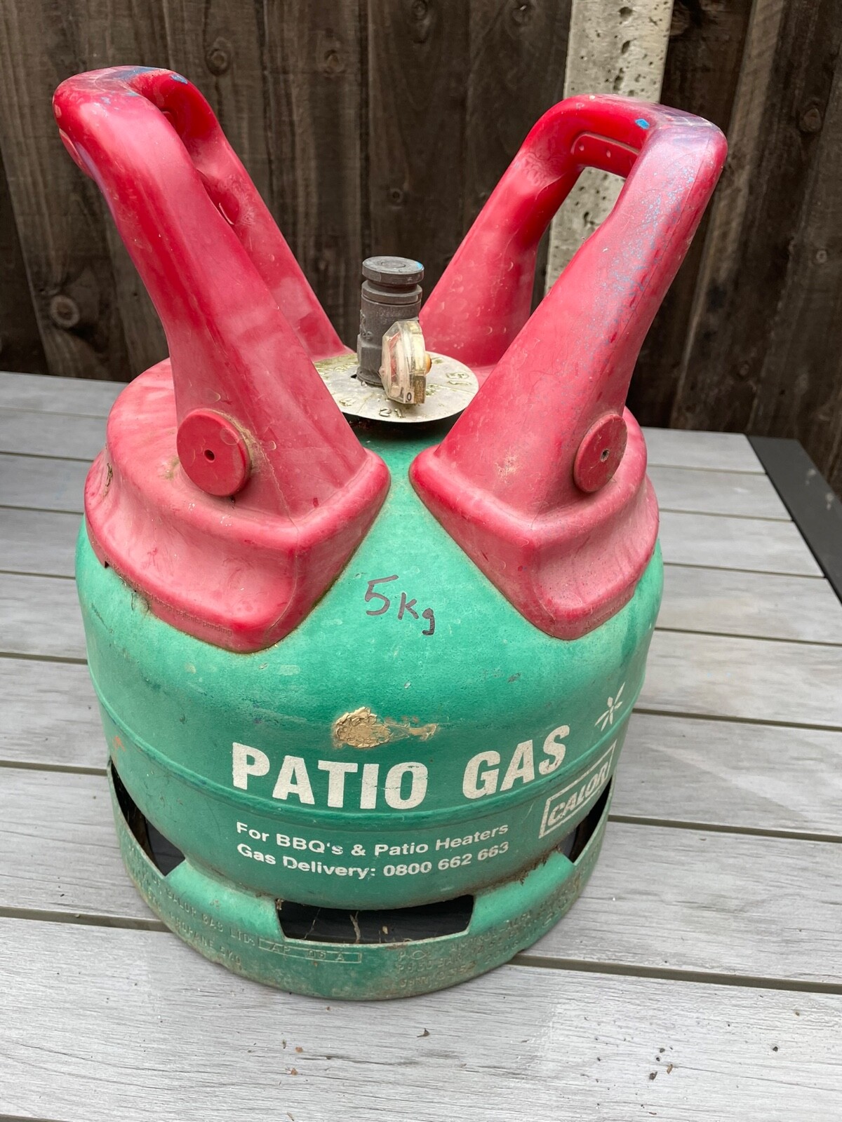 Calor 5kg patio gas bottle with 5kg of gas (full) eBay