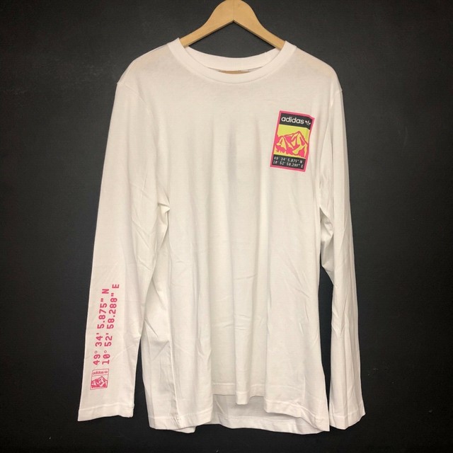 adidas originals men's skateboarding hi collar long sleeve tee