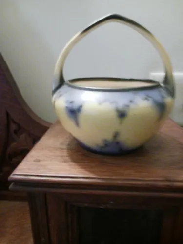 Erphila Art Pottery Bowl Czechoslovakia 1930s