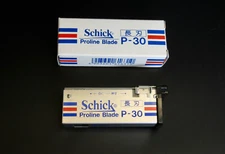 SCHICK PROLINE INJECTOR 30 BLADE DISPENSER JPN MARKET Made In U.S.A. UNUSED #1