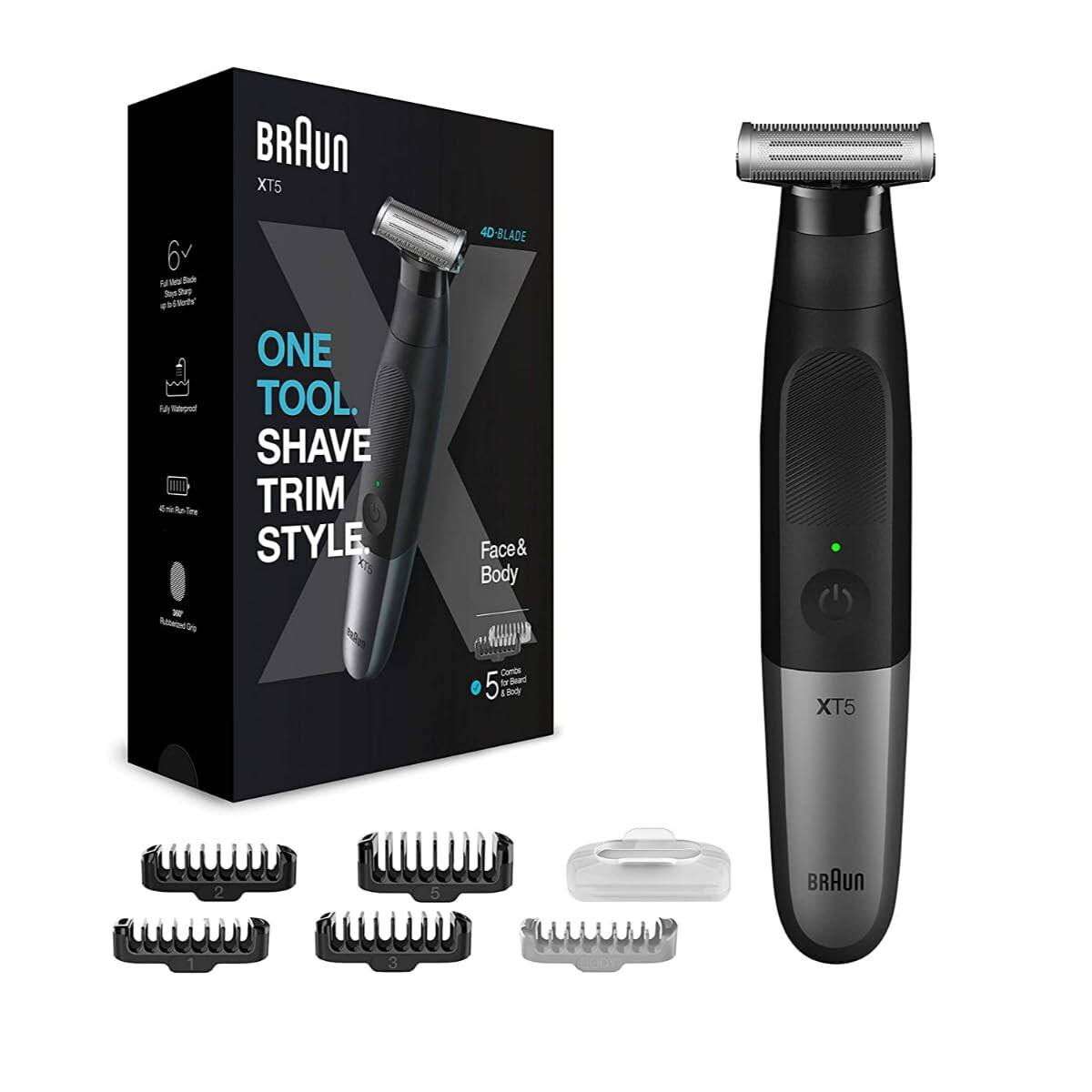 And Electric Razor For Men, &lrm;gray,