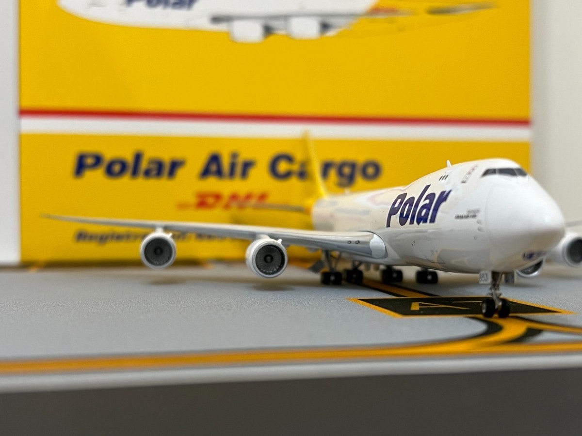 Phoenix 1:400 Polar Air Cargo Boeing B747-8F DHL N853GT | eBay