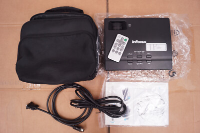 InFocus IN1124 XGA 3000 ANSI lumens Lumen Portable Projector Only 65 Lamp Hours