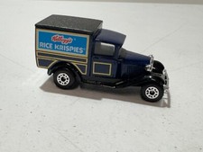 MATCHBOX RICE KRISPIES DELIVERY TRUCK MODEL A FORD VINTAGE 1979 KELLOGG'S