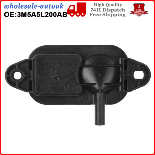 2PC DPF Exhaust Pressure Sensor For Volvo Ford Focus 2 Galaxy Kuga 3M5A-5L200-AB - Picture 7 of 12