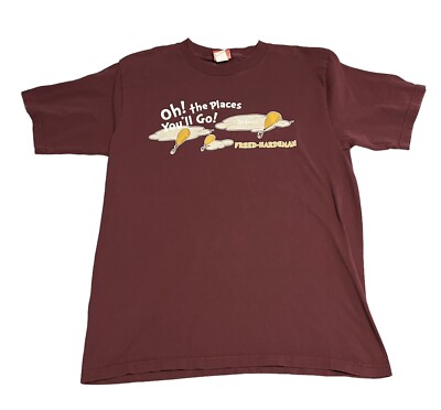 2007 Dr. Seuss Tag - Oh! The Places You ll Go Shirt Tee Large