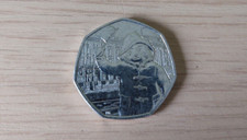 2018 - 50p FIFTY PENCE COIN - PADDINGTON BEAR AT BUCKINGHAM PALACE - CIRCULATED