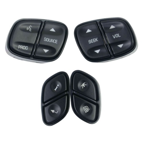 4 Steering Wheel Switch Control Buttons 21997739 901123 for Cadillac