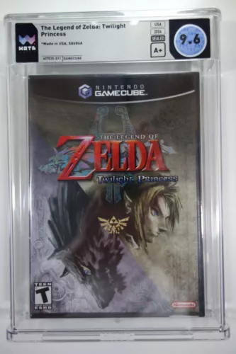 The Legend of Zelda Twilight Princess (GameCube) - Factory Sealed WATA 9.6 A+