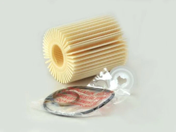 Kit de filtro de aceite de motor con junta tórica genuina para Lexus GS300 Scion tC Toyota Camry Foto 2 de 3