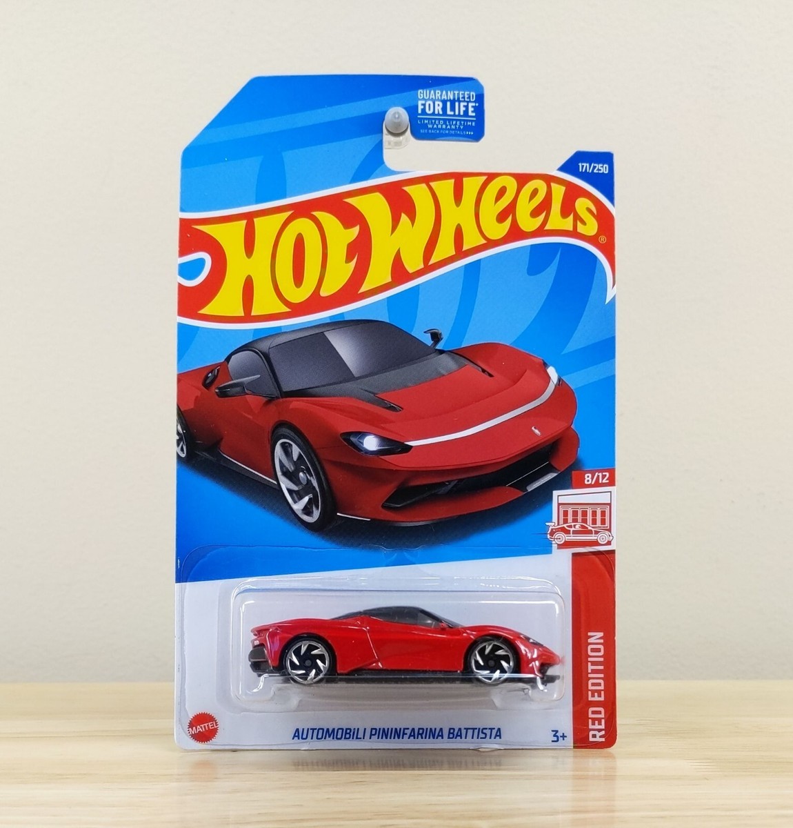 HOT WHEELS AUTOMOBILI PININFARINA BATTISTA - Red Edition