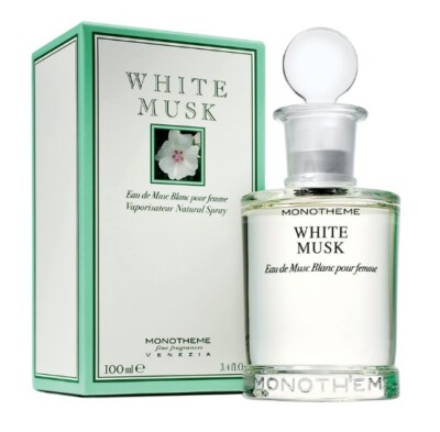 MONOTHEME FINE FRAGRANCES VENEZIA WHITE MUSK 100ML SPRAY EAU DE MUSC BLANC PO...