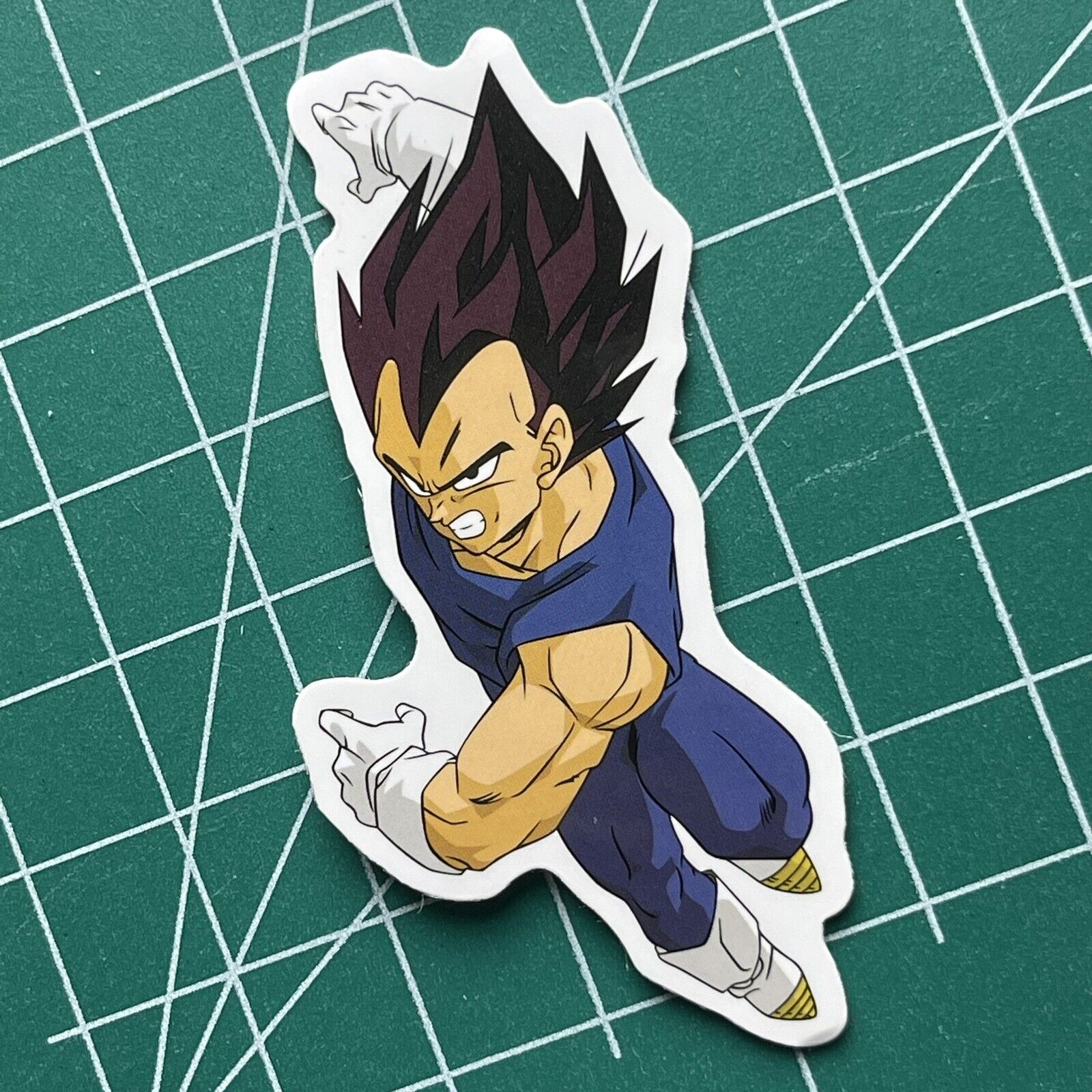 Dragon Ball Sticker Super Sayajin Blue Vegeta Hero Anime Decal