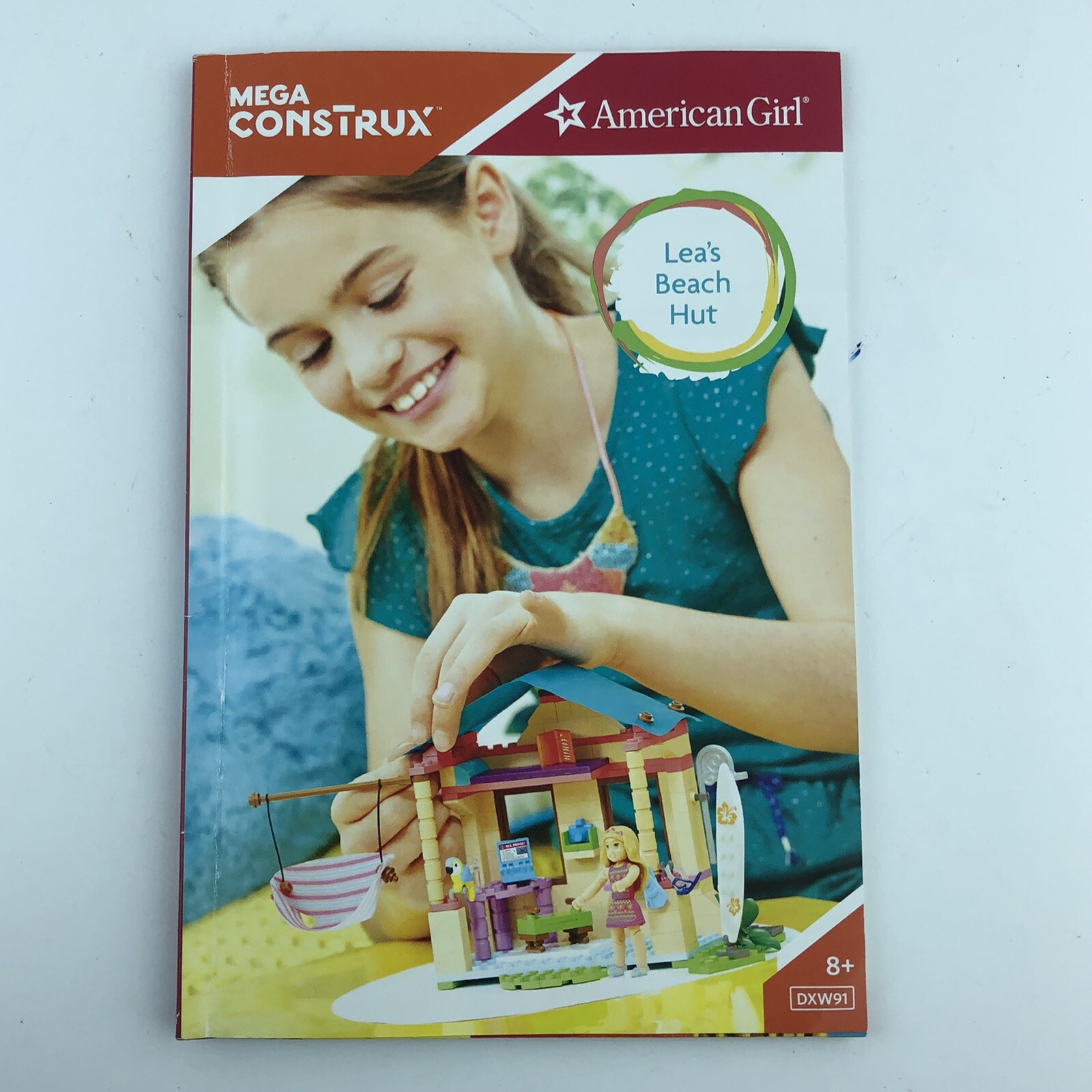 mega construx american girl lea's beach hut