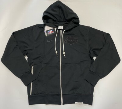 lakers black hoodie nike