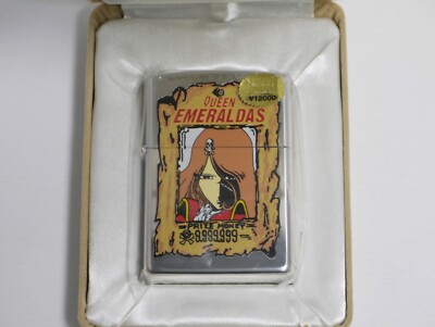 ZIPPO - 激レア‼️ QUEEN EMERALDAS クイーン エメラルダス Zippo 未使用品レアジッポ Zippo クイーンエメラルダス台座付 松本零士