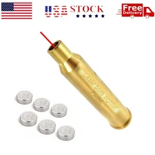 Premium 7mm Rem Mag/.338 Win/.264 Win Cartridge Red Laser Bore Sight US Seller