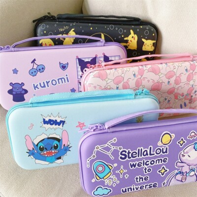 neu Hülle für Nintendo Switch Tragetasche süße Tasche Cartoon Reisetasche Stitch