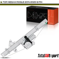 Power Window Regulator w/ Motor Assembly for Nissan Rogue 2014-2020 Front Left