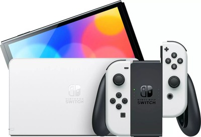 Nintendo Switch OLED 64GB White Joy-Con 2021 Newest - Japan Import