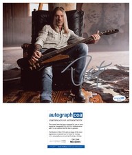 Rex Brown ‘Pantera’ Signed Autograph Bass Guitarist 8x10 Photo ACOA