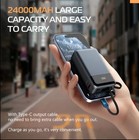 Power Bank 24000mah 45W-65W Portable Fast Charger External Battery for Mobile