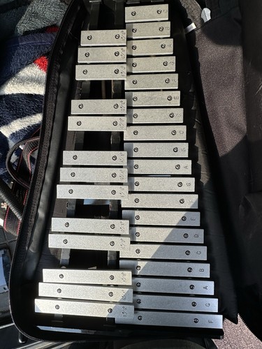 Ludwig Student Xylophone Metal Bell Bars Mallet Percussion Instrument with Case