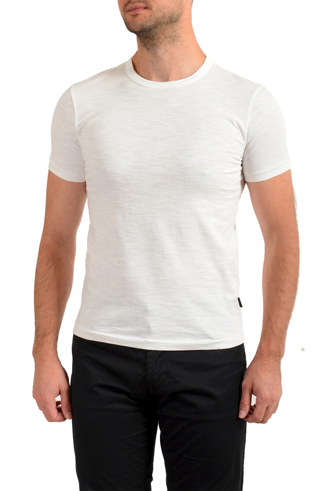 Белая футболка с круглым вырезом Hugo Boss Mens Terni Regular Fit US S IT 48 9190₽