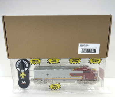 #ad Menards 279 3945 Santa Fe Warbonnet F 3 A Power Diesel Unit New O Gauge #3945 $199.99