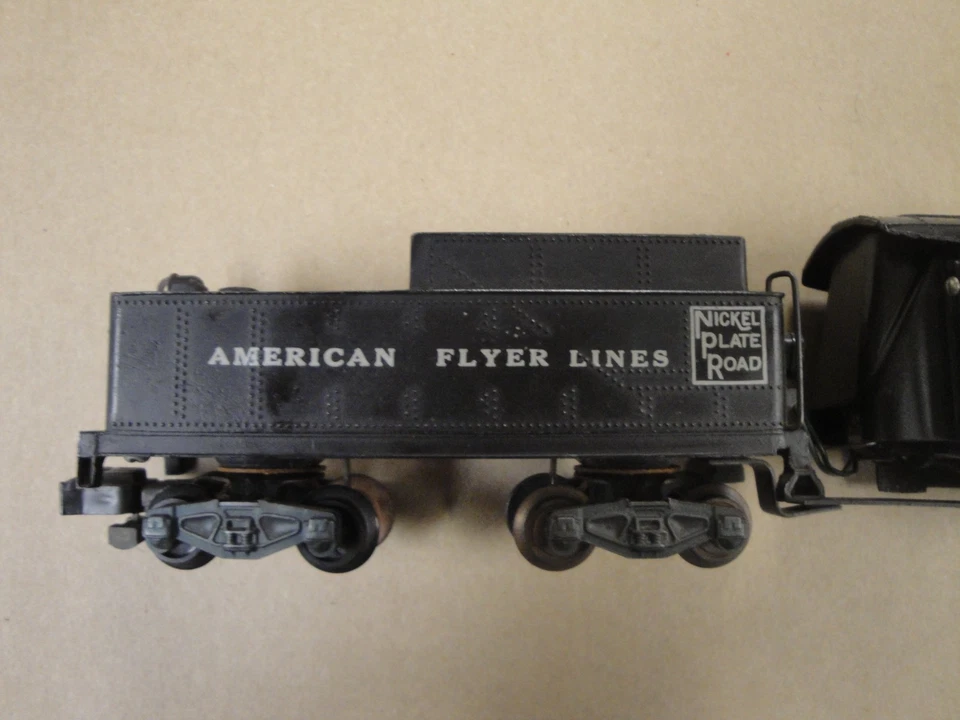 Gilbert American Flyer S gauge 21145 Steam Switcher works smokes see description - Image 4 of 4