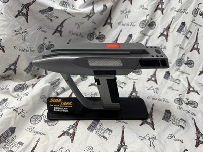 Star Trek TNG Romulan Disruptor with stand 3D PRINT COSPLAY