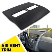 Front Upper Top Center Dash Air Vent Trim Bezel Fit for 2007-2012 Nissan Versa