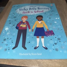 Sticker Dolly Dressing Back to School by Fiona Watt