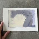 Original Painting Signed Fine Art Abstract Minimalist Acrylic and Charcoal Paper — photo 5