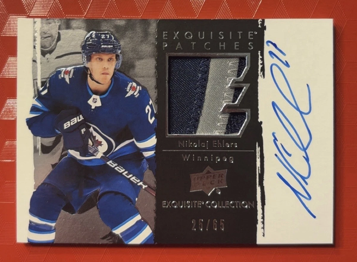 Nikolaj Ehlers Ice Hockey Sports Autographed Trading Cards for