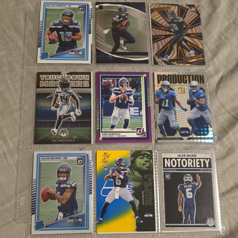 Seattle Seahawks Card Lot (18) 