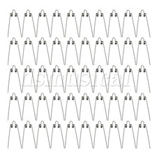 50 PCS Water Key Spit Valve Spring for Trombone Alto Horn Width 19mm
