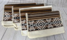 Peru Place Mats Rectangle Inca Design  Lot Of 4