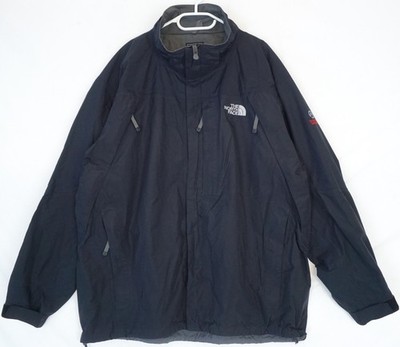 The North Face Summit Series Black Gore Tex Full Zip Parka Jacket Men's 2XL