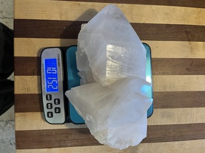 Massive 10.1 Lb Quartz Point From Ron Coleman Mining Arkansas