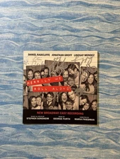 Merrily We Roll Along Signed CD Booklet Signed By Daniel Radcliffe, Groff + More