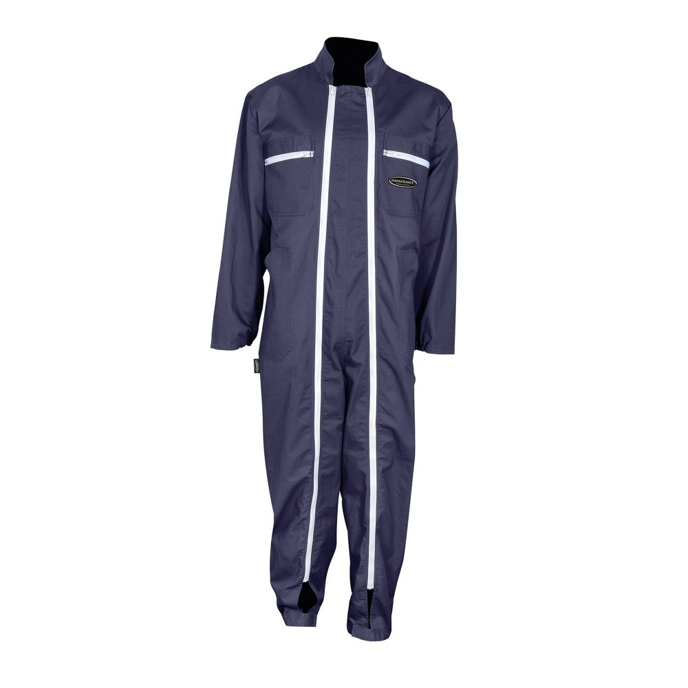 Combinaison de travail Manufrance double zip ultra résistante pour mécanicien et artisan