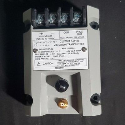 Bently Nevada 2-Wire DC Analog Vibration Transmitter 990-05-XX-03-05