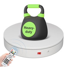 7.9In Remote Motorized Electric Turntable Rotating Display Stand Spinning Rot...