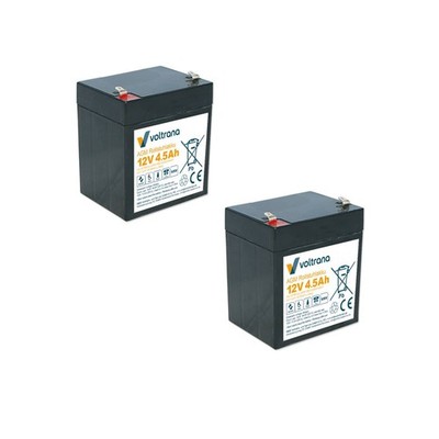 Rollstuhlakku passend für Rebotec Arnold 24V 2 x 12V 4,5Ah   Voltrana Ersatzakku